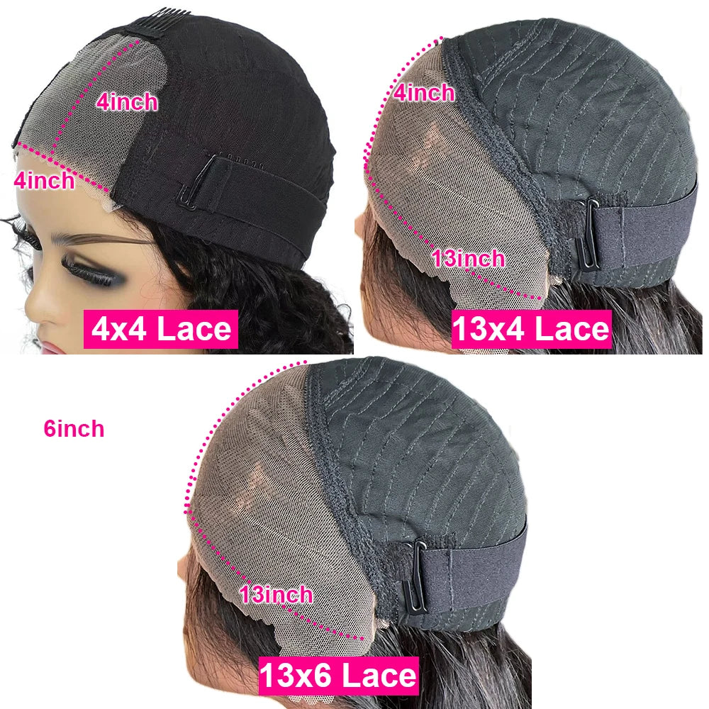 Peluca frontal de encaje HD liso 13×4, color ombre, pelucas de ondas corporales sin pegamento, peluca frontal de encaje, cabello humano, lista para usar para mujeres HMBP