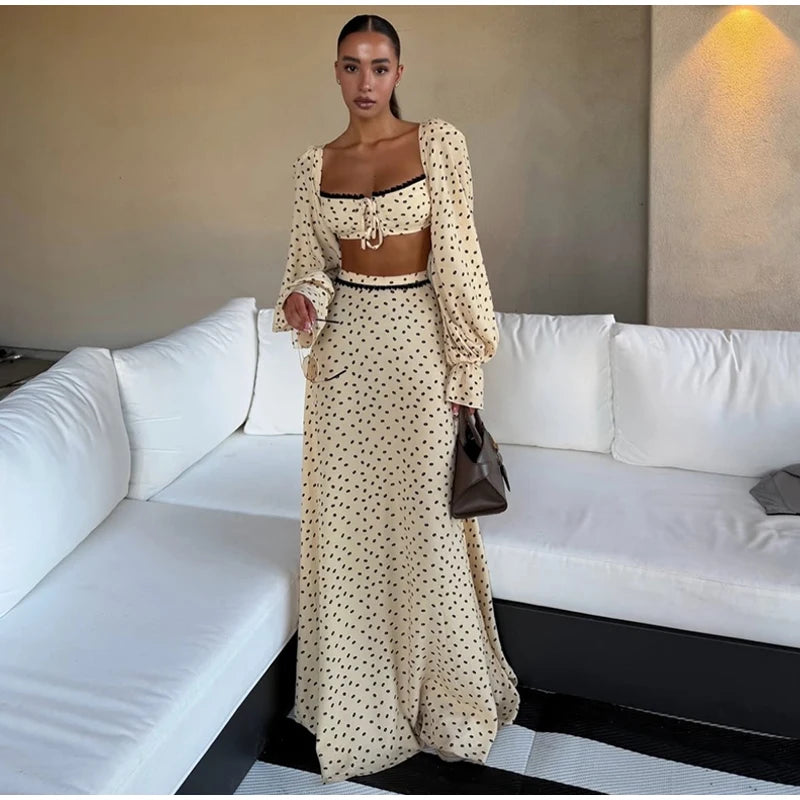 Fashion Women's Printed Ruffled Dress Elegant Short Sleeve Female V Neck Maxi Dresses 2026 Summer Elegant New Lady Vestidos
