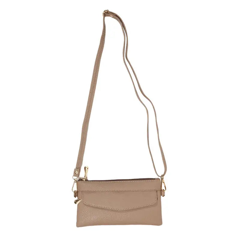 PU Leather Solid Box Bag | Small Fashionable Crossbody Clutch Luxegan