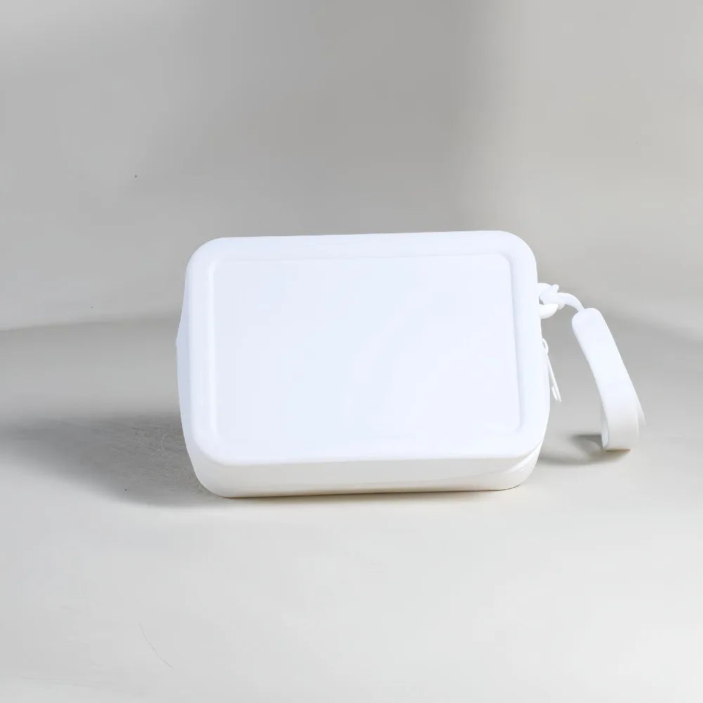 Silicone Rectangular Pouch | Soft Waterproof High-Capacity Organizer Luxegan