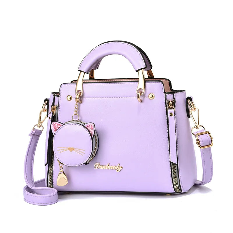 Summer New Women's Bag | Large Capacity Simple Shoulder Bag & New Handbag with Wallet (Crossbody Small Bag Bolso Mujer) Luxegan