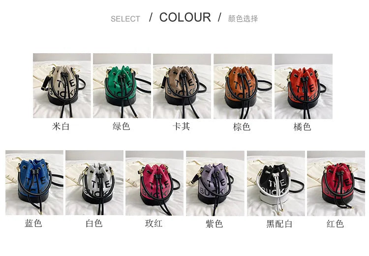 New Fashion Women's Bucket Bag Trend | Brand Casual Versatile Shoulder Bag & High-end Classic Crossbody Bag (Designer Luxury Handbag) Luxegan