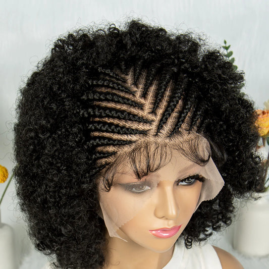 8 Inch Box Braided Wig | Full Lace | Baby Hair