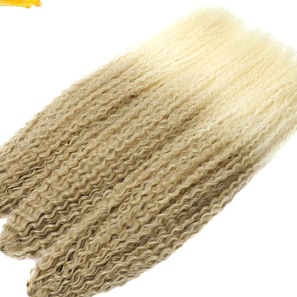 20-28 Inch Afro Curl Kinky Curly Crochet Braiding Hair | Synthetic Ombre Hair Extensions 60 - view 16