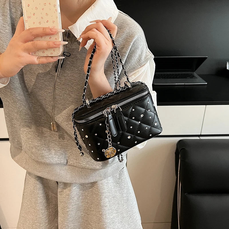 Classic PU Small Bag | Wear-Resistant & Waterproof Handbag Luxegan