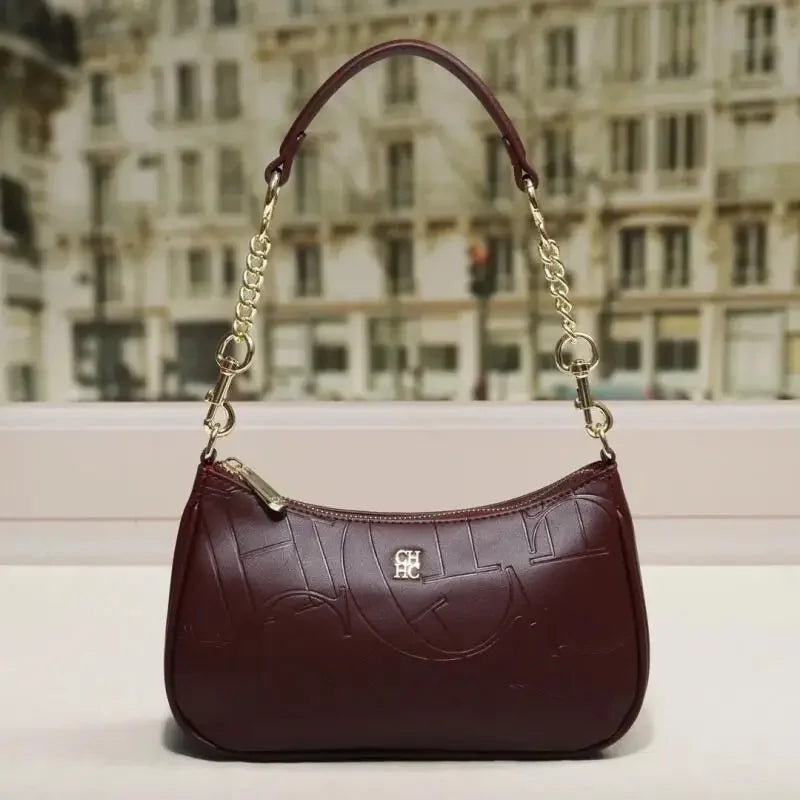 Women's Bent Moon Bag | Luxury Designer Handbag & Simple Crossbody Luxegan