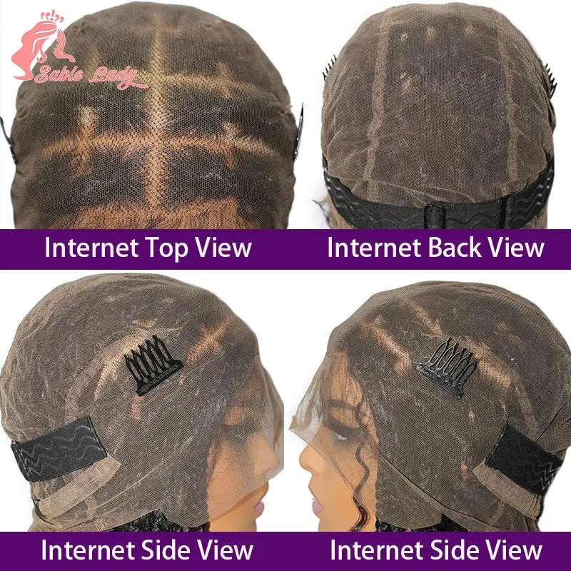 12 Inch Boho Bob Knotless Box Braids Wig | 360 Full Lace