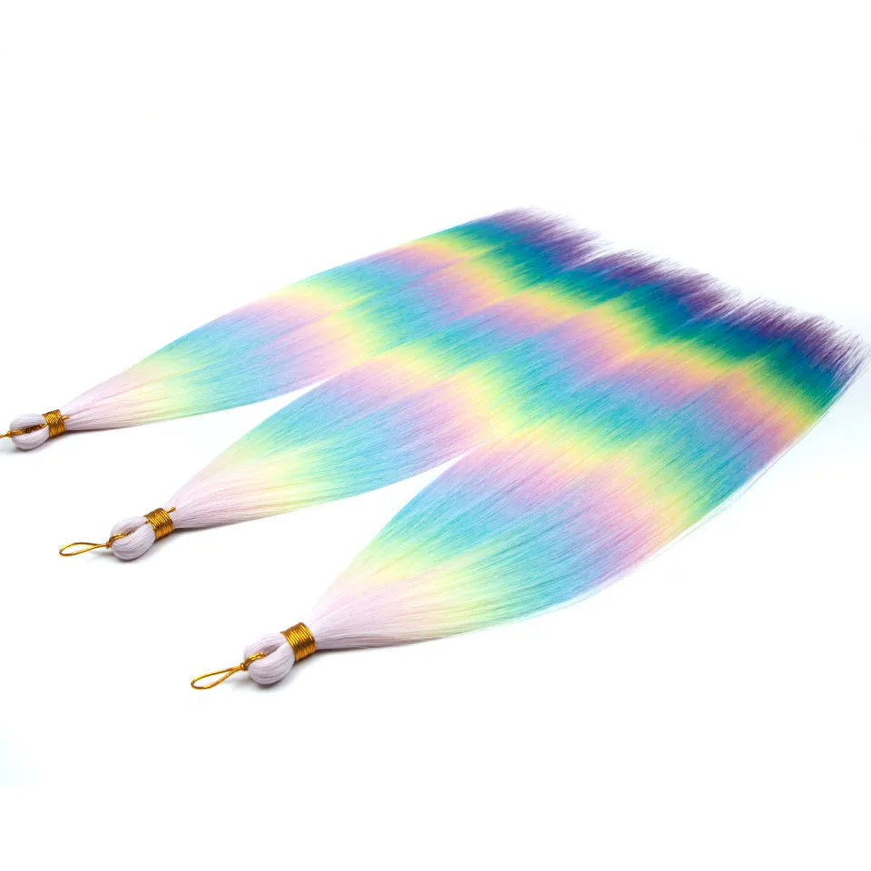 28 Inch Ariel Straight Synthetic Crochet Braids Hair – Ombre & Solid Colors | 300g | 24 Shades - view 29