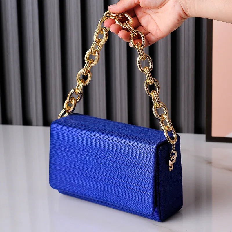 Orange Square Bag | PU Fashion Handbags & Luxury Designer Side Shoulder Bag Luxegan