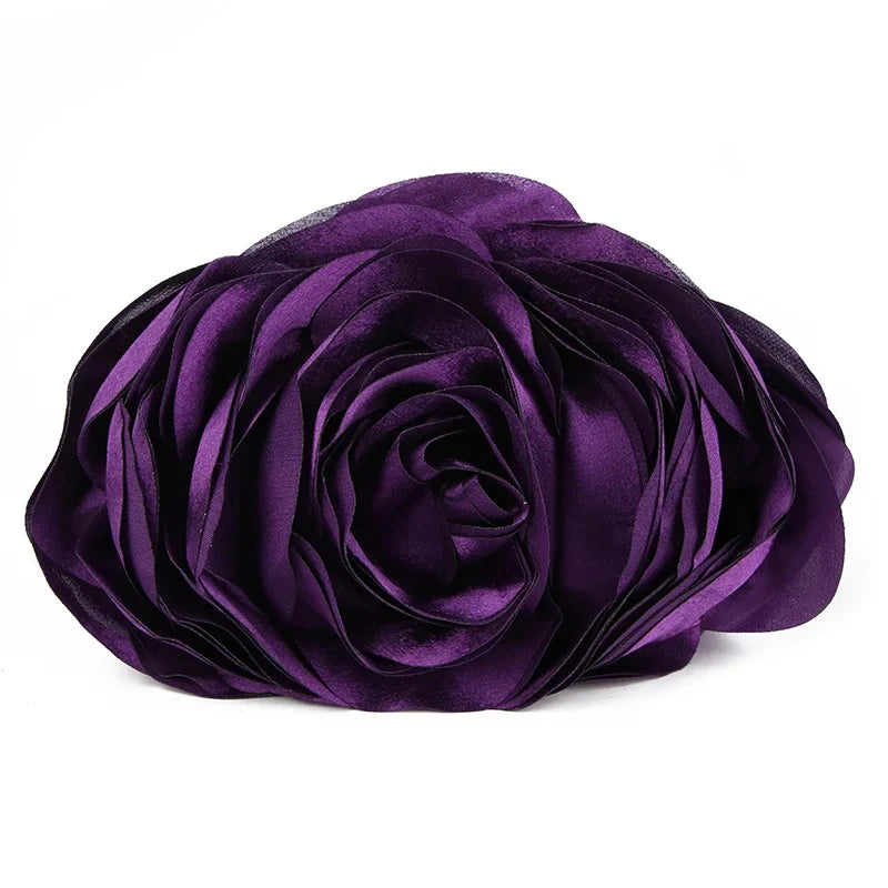 Floral Evening Clutch Bag | Flower Bride Purse & Wedding Handbag Luxegan