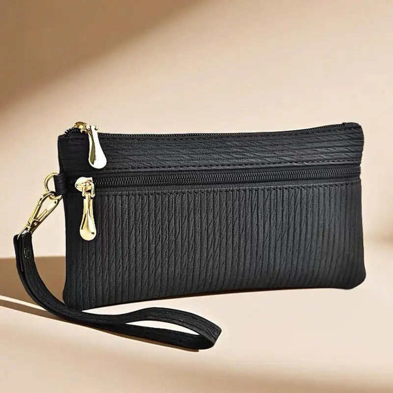 Women's Zipper Bag | Simple Coin Purse & Small Square Handbag Luxegan