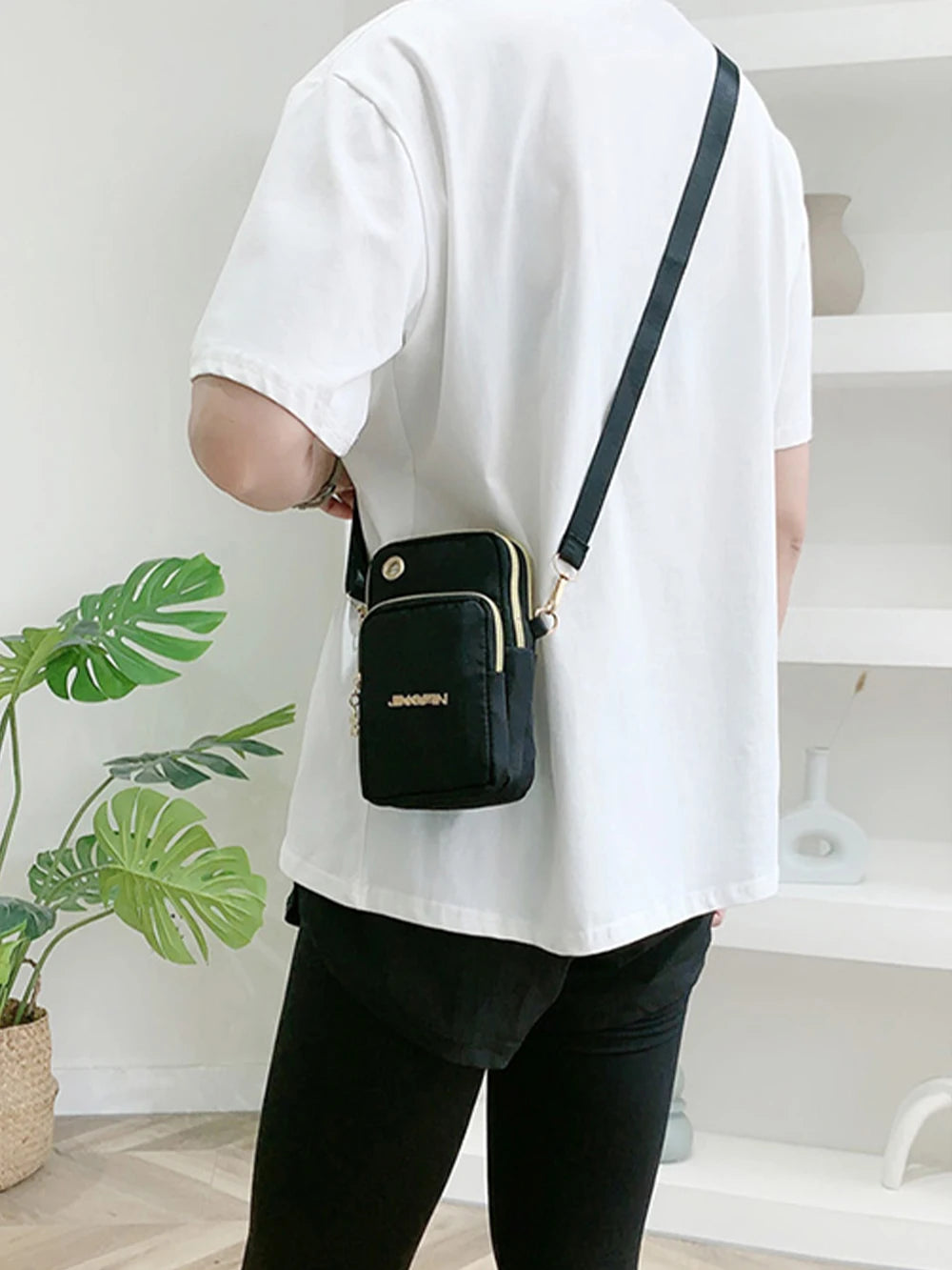New Fashion Women's Mobile Phone Bag | Mommy Coin Bag & Neck Hanging Running Cover (Casual Crossbody Mini Bag) Luxegan