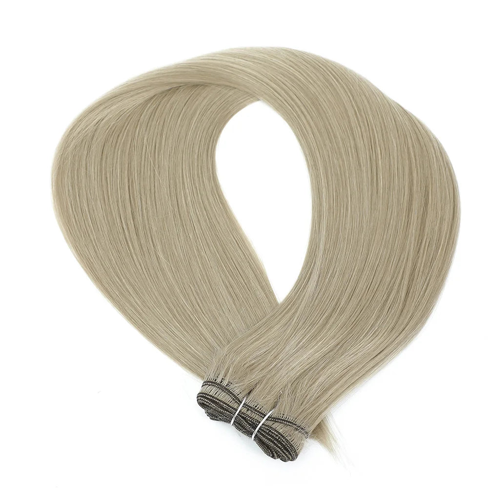 Bone Straight Synthetic Hair Extensions | Yaki Texture | 24–32 Inches