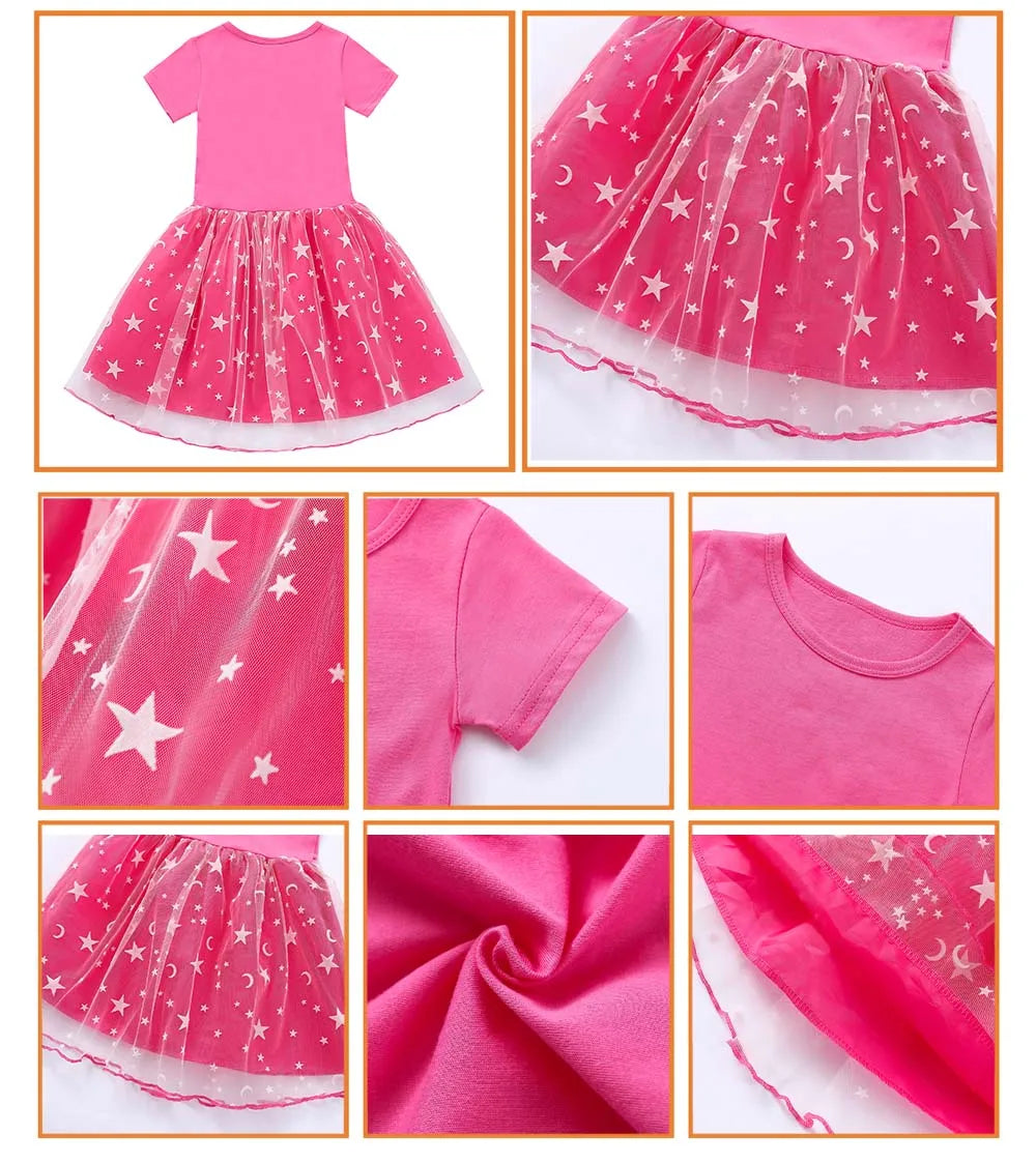 Diana and Roma Party Dresses for Girls Dress Baby Girls Clothes Princess Dress Girl Single Suits and Cut Fashion for Babies