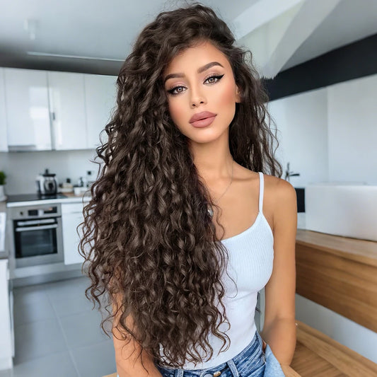 Jessica Curls Crochet Braiding Hair | Synthetic Water Wave Twist Hair 22 Inch | 53 Colors