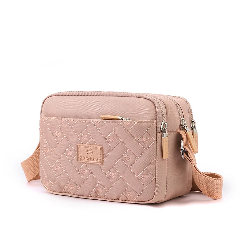 Waterproof Nylon Crossbody Bag | Casual Shoulder & Messenger Handbag Luxegan