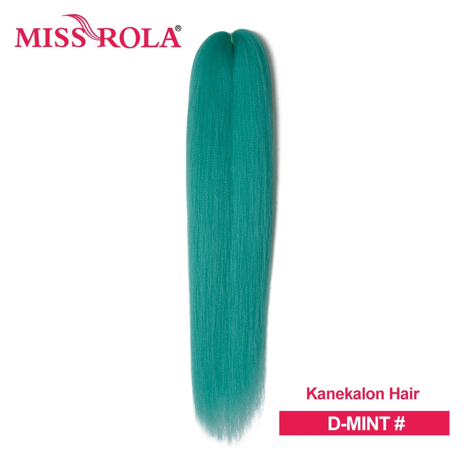 Jumbo Pre-Stretched Kanekalon Braiding Hair 24in – Ombré & Solid Colors Twist Braid Extensions - view 100