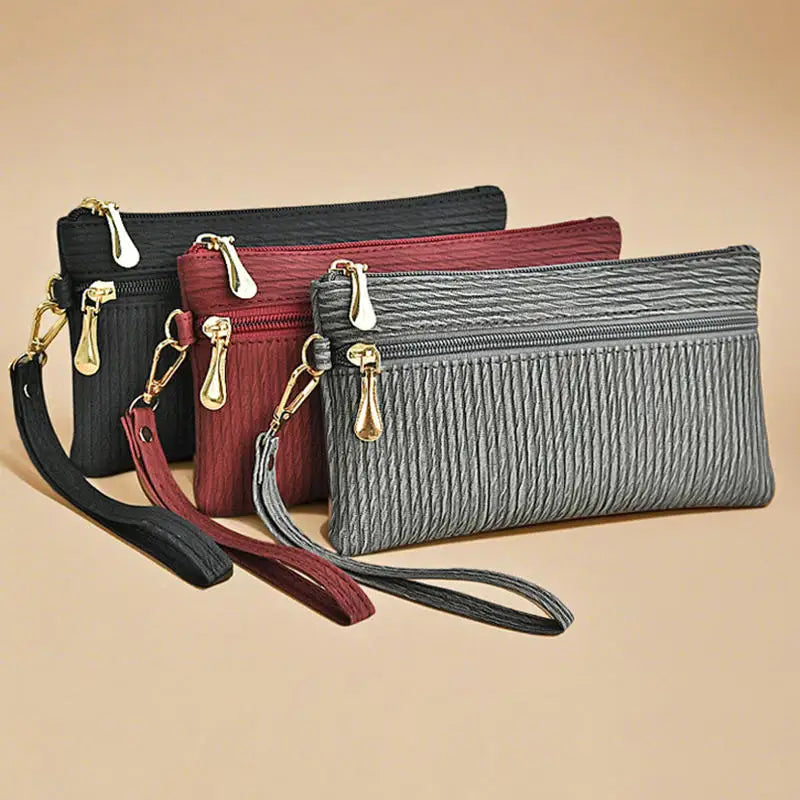 Women's Zipper Bag | Simple Coin Purse & Small Square Handbag Luxegan