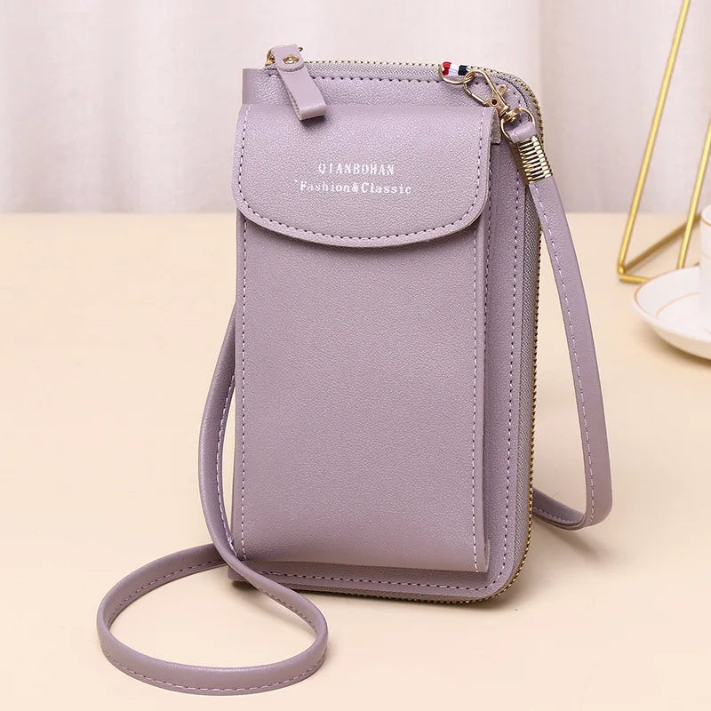 Fashion Women’s Mini PU Leather Handbag | Small Crossbody Shoulder Messenger Bag for Girls | Elegant Ladies' Phone Purse with Zipper & Flap | Versatile Daily Crossbody Bag Luxegan