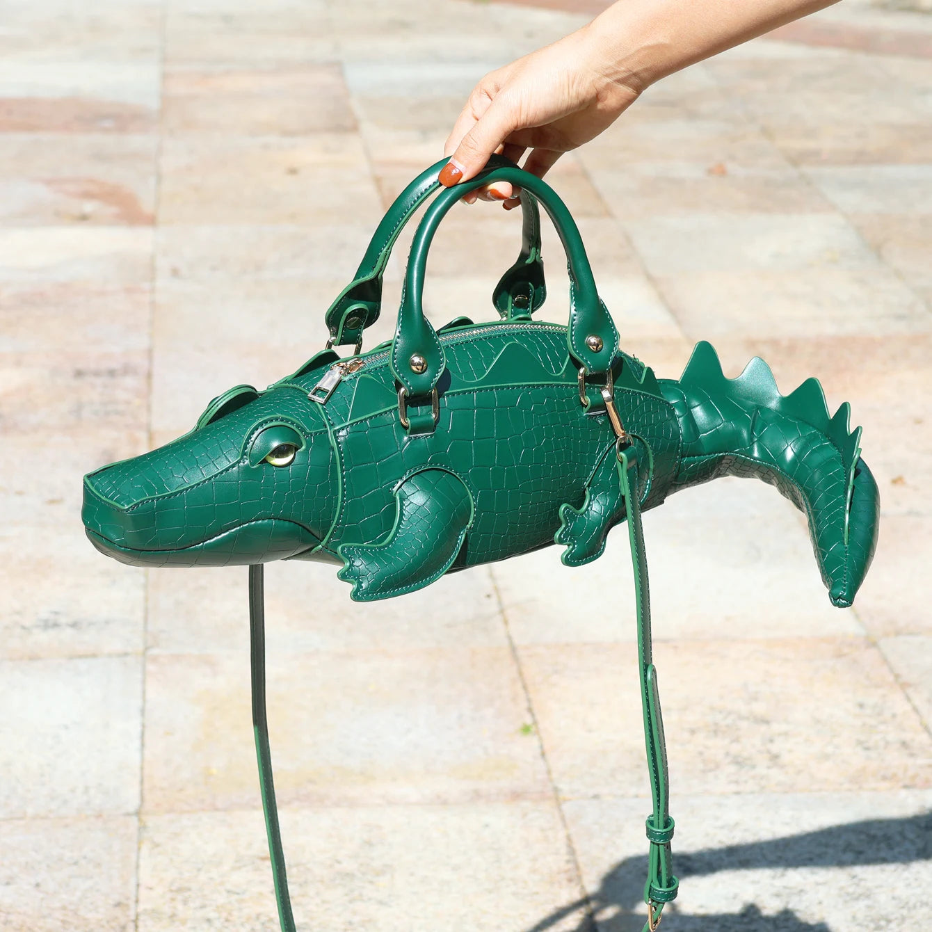 Luxury Designer "Funny Shape" Handbag | High-Quality Handmade PU Leather Purse | Unique Creative Silhouette Shoulder Bag | Women’s Fashion Statement Handheld Bag with Synthetic Leather Lining Luxegan