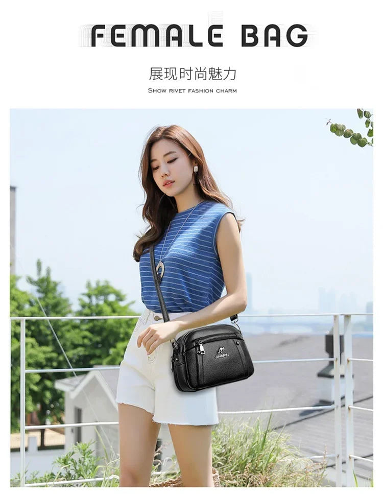 Women's Crossbody Bag | New Trendy Single Shoulder Purse & High-end Sense Messenger Bag Luxegan