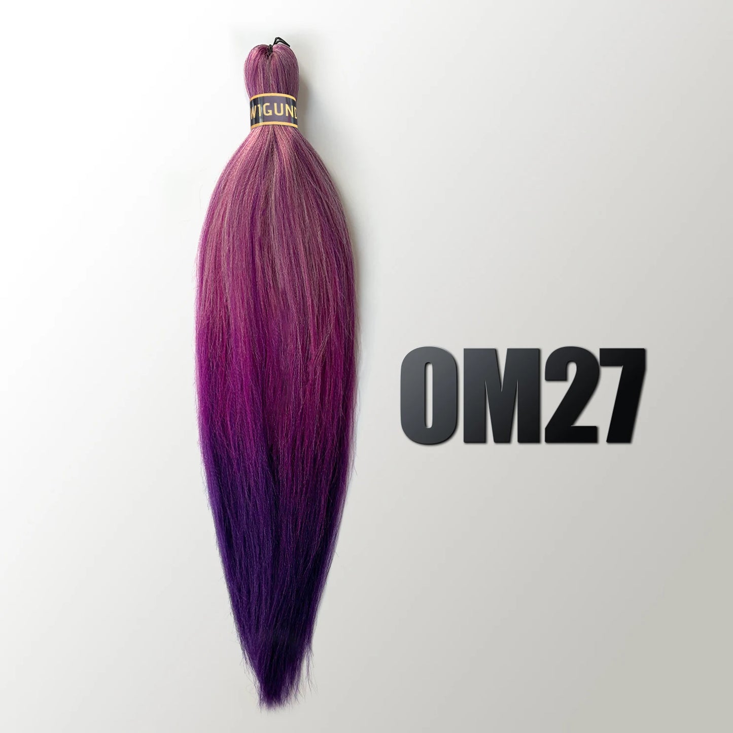 EZ Pre-Stretched Braiding Hair – Ombre Synthetic Crochet Braid Hair 26 Inch 90g Hot Water Setting - view 61