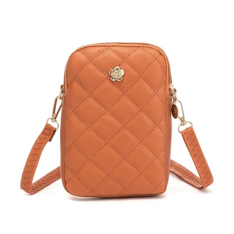 New PU Crossbody Bag | Simple Handbag, Mini Cell Phone Bag & Summer Small Square Bag Luxegan