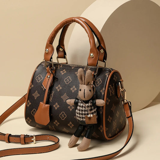 High-End Bags for Women | Fashionable Hand-Held Lock Buckle Bag, Small Square Bag, New Styles & Versatile Luxegan