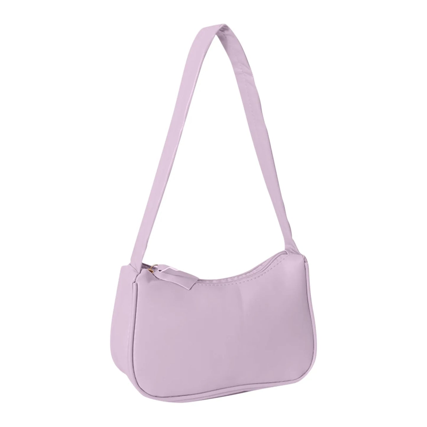 Retro Women's Solid Color Zipper Phone Bag | Hand Bag, Shoulder Bag & Armpit Bag (Mochilas Para Mujer, Mochila Y2k) Luxegan