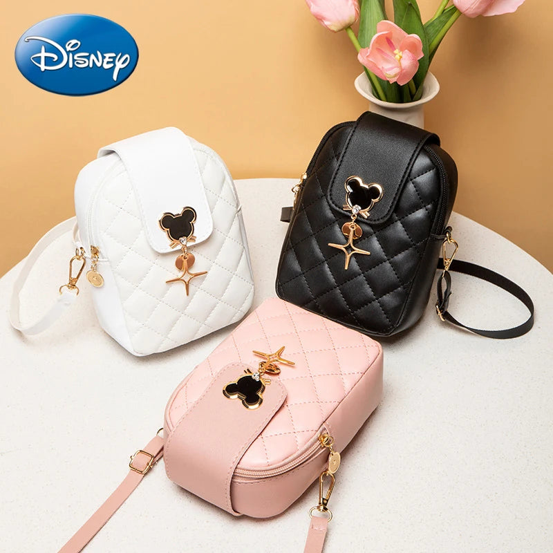 Disney Mickey Mouse Diamond Embroidery Crossbody Bag Luxegan