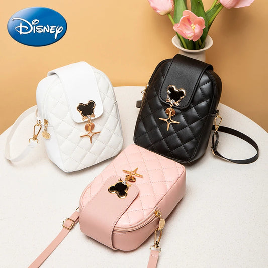 Disney Mickey Mouse Diamond Embroidery Crossbody Bag Luxegan