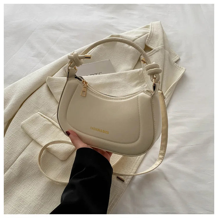 Trendy Soft PU Leather Shoulder Bag | Women's Stylish Tote Purse, Phone Bag & Elegant Design Crossbody Bag Luxegan