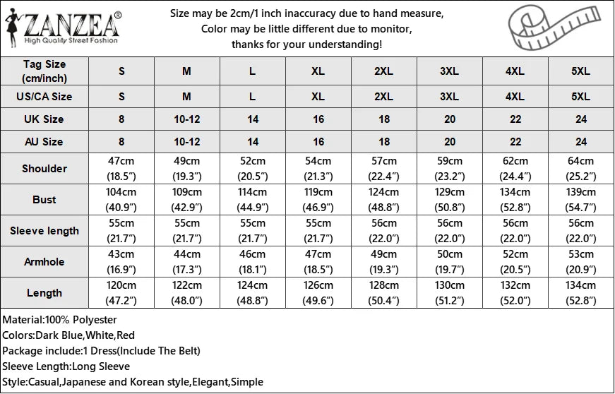 ZANZEA Fashion Long Shirt Dresses Women Elegant Streetwear Office Lady Midi Vestidos Belted Casual Autumn Long Sleeve Party Robe