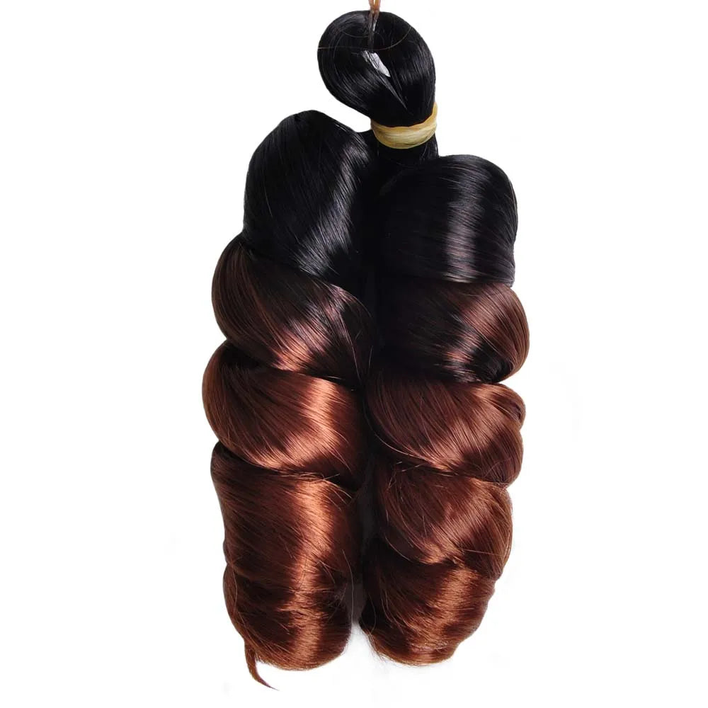12 Inch French Curls Loose Wave Crochet Braids – Spiral Curly Synthetic Hair for Women - view 4