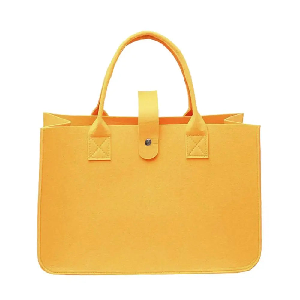 Large Capacity Felt Shoulder Bag Portable Storage Organizer Felt Messenger Bag | Toy Sundries Crossbody Handbag Women Luxegan