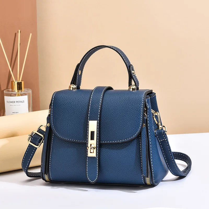 Women's Crossbody Bags | New Lock Shoulder Bags & Portable Travel Purses Luxegan