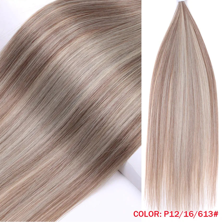 30-Inch Yaki Straight Synthetic Hair Bundles – 100g | Ombre & Linen Colors | High-Temp Fiber - view 12