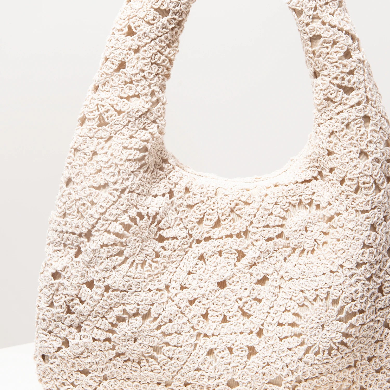 Pattern Hollow Woven Shoulder Bag | Bohemia Straw-Style Beach Bag | Premium Crochet Set Vacation Handbag for Spring & Summer Luxegan