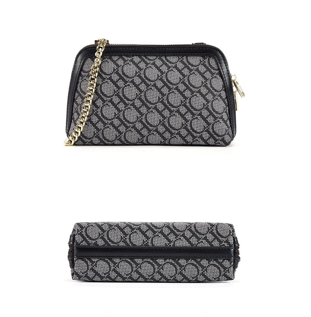 Shoulder Bag Fashion Retro Messenger Bag | Designer Light Luxury Crossbody Bag & Chain Suede Leather Bag (Chain Shoulder Bag) Luxegan