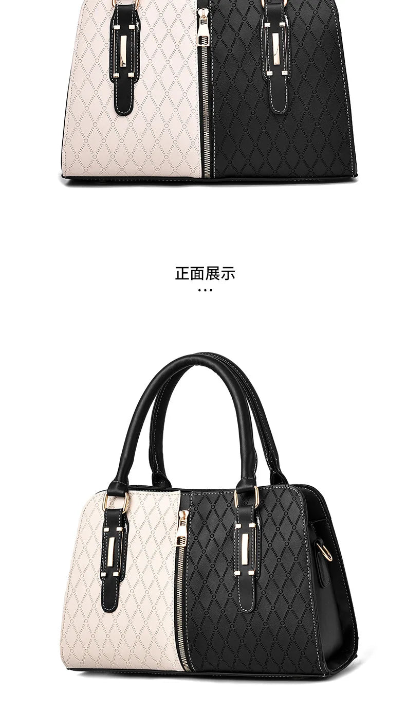 Luxury Brand Designer Handbag | Large Capacity Shoulder Bag & Retro Crossbody Tote Luxegan