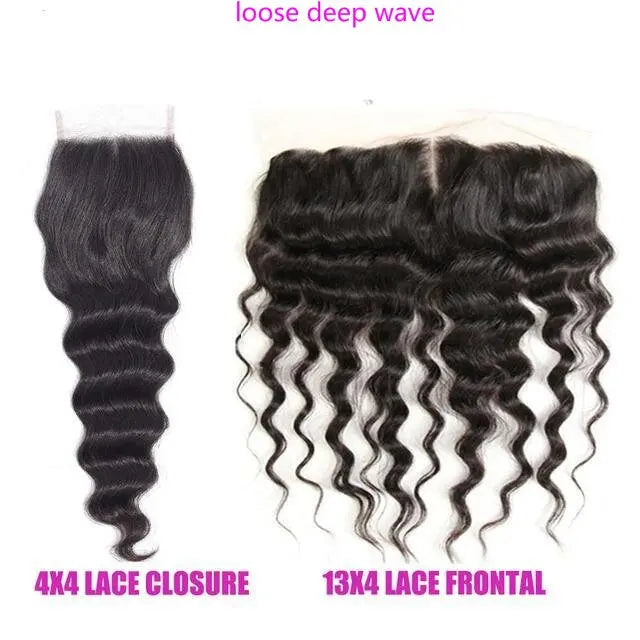 13x4 HD Transparent Lace Frontal | Sophisticated "Brazilian Body Wave" Silhouette | Elegant "Pre-Plucked" Hand-Tied Closure | "Dignified" Remy Hair Frontal for Radiant Versatile Styling Luxegan