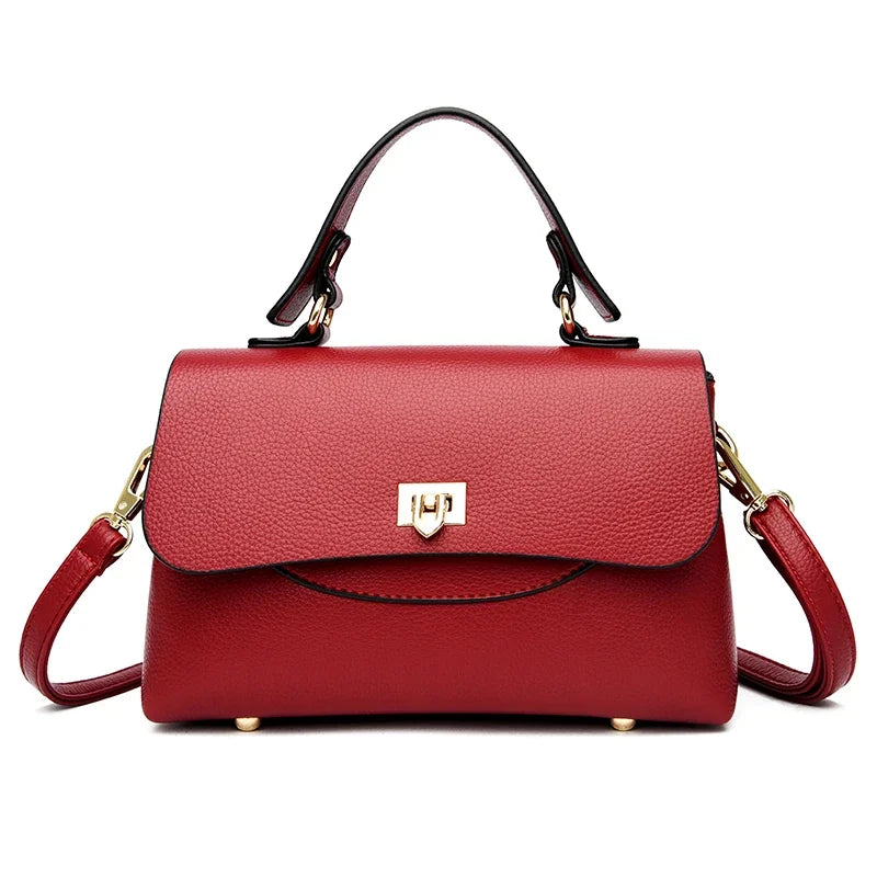 Luxury Large Capacity Multilayer Shoulder Bag | High-Quality PU Leather Designer Messenger | Sophisticated Sequined Casual Tote | Fashion-Forward Crossbody with Smart Partitioning Luxegan