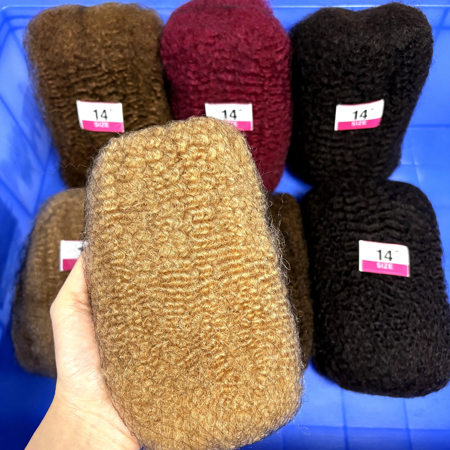 4C Afro Kinky Human Hair Bulk – 100% Raw Peruvian Hair for Locs, Twists & Braids