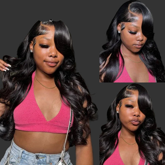 Body Wave 13x6 HD Lace Front Wig | 180% & 250% Density Brazilian Remy Human Hair | Wear & Go Luxegan