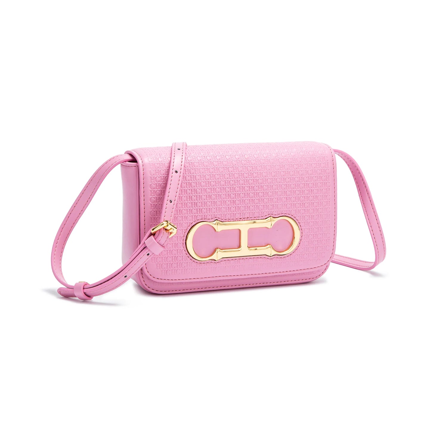 CHCH Women's Crossbody Bag 2024 New Flip Saddle Bag Simple Commuter Small Square Bag