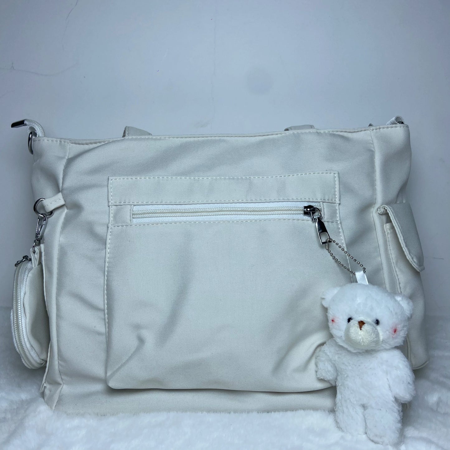 Simplicity Oxford Canvas Composite Shoulder Bag | Large Capacity Solid Color Lazy Style Commuter Tote & Crossbody Bag (Unisex) Luxegan