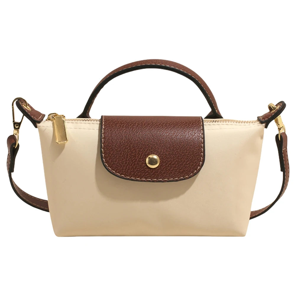 New Hot Sale Plaid Canvas Dumpling Bag | Crossbody Shoulder Bag & Lightweight Handbag Luxegan