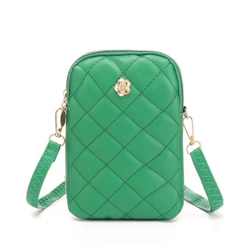 New PU Crossbody Bag | Simple Handbag, Mini Cell Phone Bag & Summer Small Square Bag Luxegan