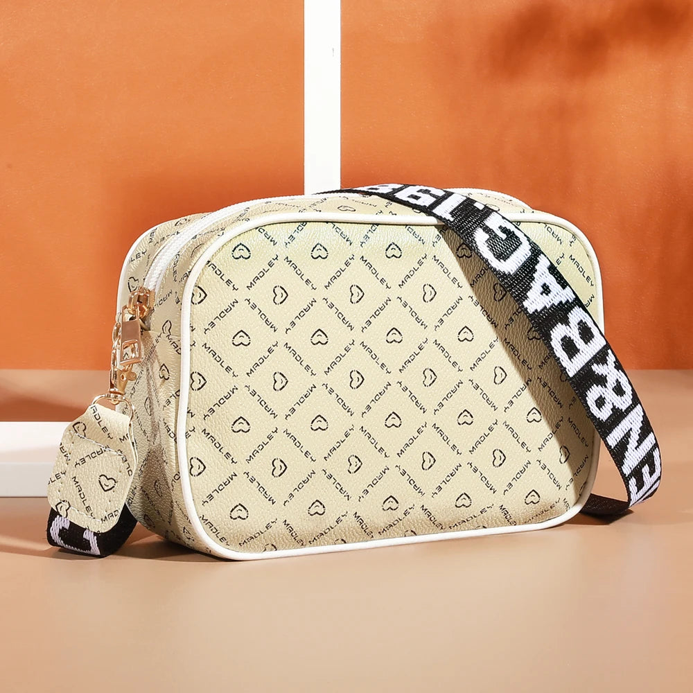 Fashion Multifunctional Small Crossbody Bag | Unisex Mini Wallet & Shoulder Bag for Daily Use & Travel (Plaid Pattern) Luxegan
