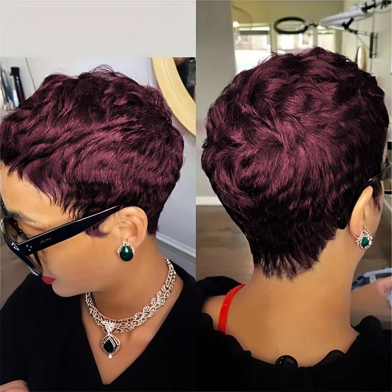 250% Density Brazilian Deep Curly Short Bob Wig | 13x4 HD Transparent Lace Front & 4x4 Deep Wave Closure Human Hair Wigs for Women Luxegan